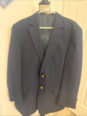 Men's Black Sport Coat Blazer - Classic Tailored Look